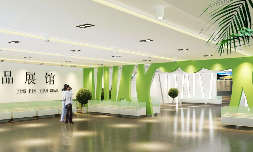 綠色環(huán)保體驗(yàn)廳搭建效果圖