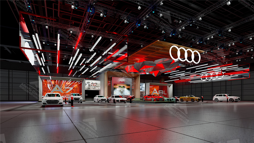 迪拜展會展臺設計搭建